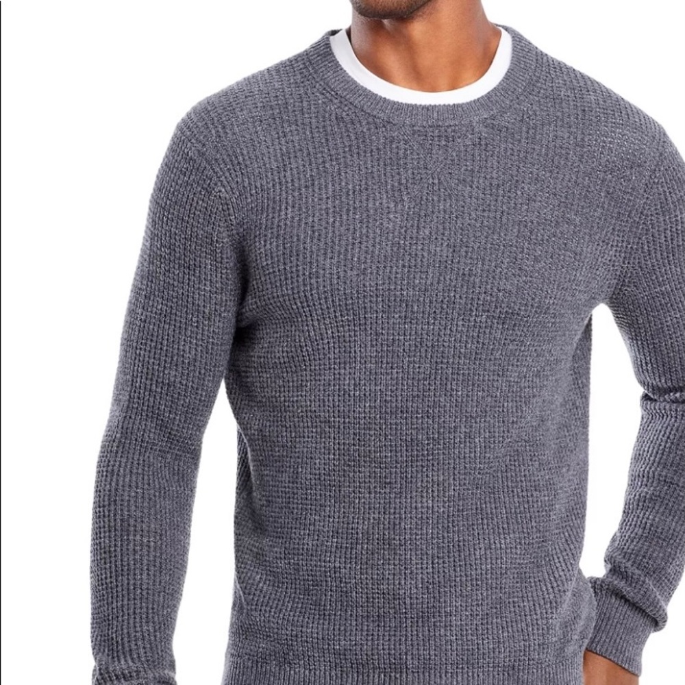 Michael kors textured fit regular crewneck sweater